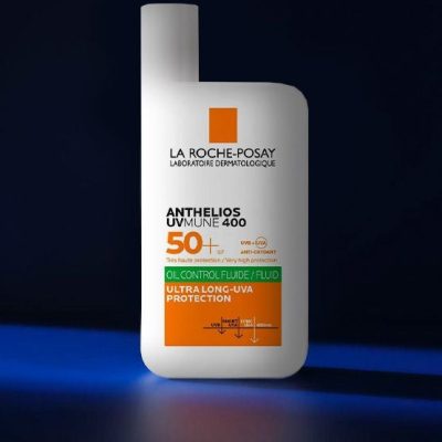 ضدآفتاب کنترل چربی پوست چرب لاروش پوزای - La Roche Posay Anthelios UVMune 400 Oil Control Tinted Fluid SPF50
