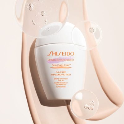 ضدآفتاب فیزیکی spf42 شیسیدو ShiseidoUrban Environment Oil Free Sun Dual Care Face Sunscreen