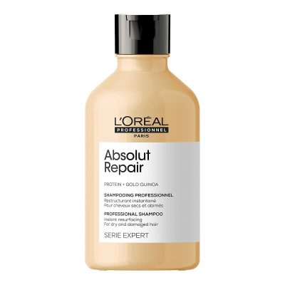 شامپو ترمیم کننده مو لوریل مدل ابسلوت ریپیر Loreal Professionnel Absolut Repair Professional Shampoo - 300-میل