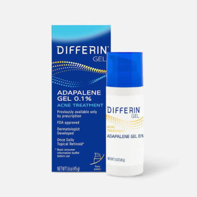 ژل ضد جوش آداپالن 0.1% دیفرین اورجینال کانادا Differin Adapalen Gel