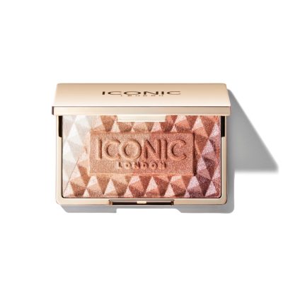 پلت هایلایتر لوکس آیکونیک لاندن Iconic London Luscious Glow  Baked Highlighting Palette