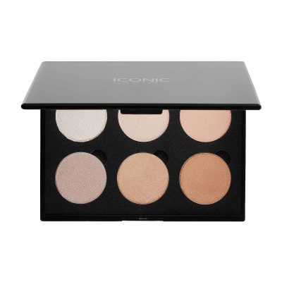 پلت هایلایتر صورت و بدن آیکونیک لاندن Iconic London Original Shimmer Palette