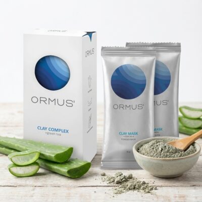 ماسک پودری خاک رس و آلورا اورموس