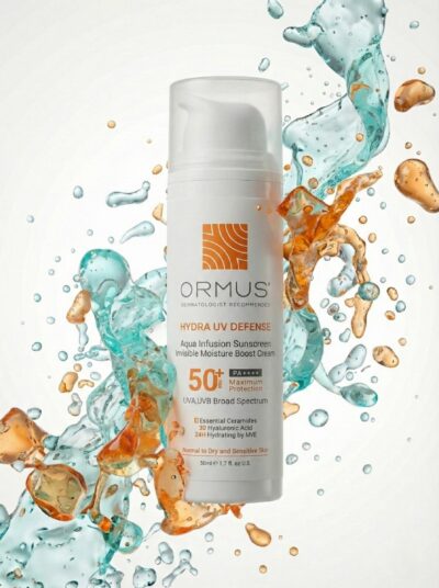 کرم ضـد آفــتاب آبرسان پوست خشک و حساس اورموس