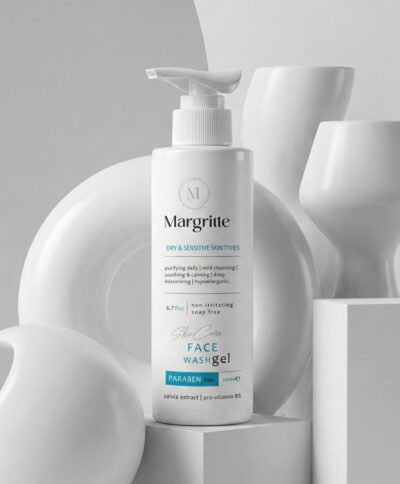 ژل شستشو صورت پوست حساس و خشک مارگریت