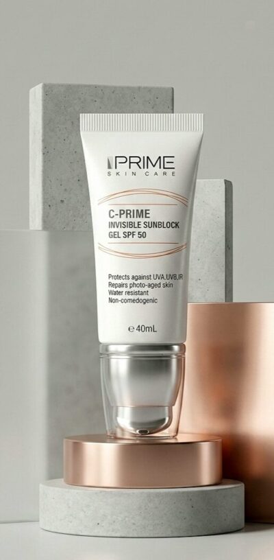 ژل ضدآفتاب ضدلک SPF50 پرایم | محافظت و درمان لک قوی